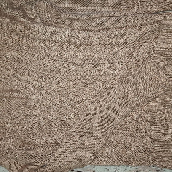 Wet Seal Light Pink Hooded Knit Sweater - Picture 4 of 4